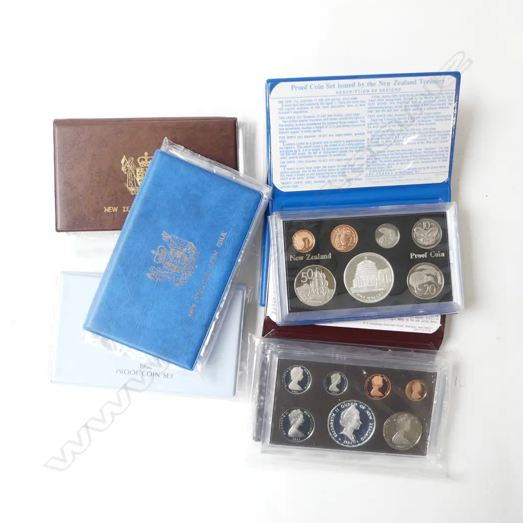 7 NZ COIN ISSUES Image 1++