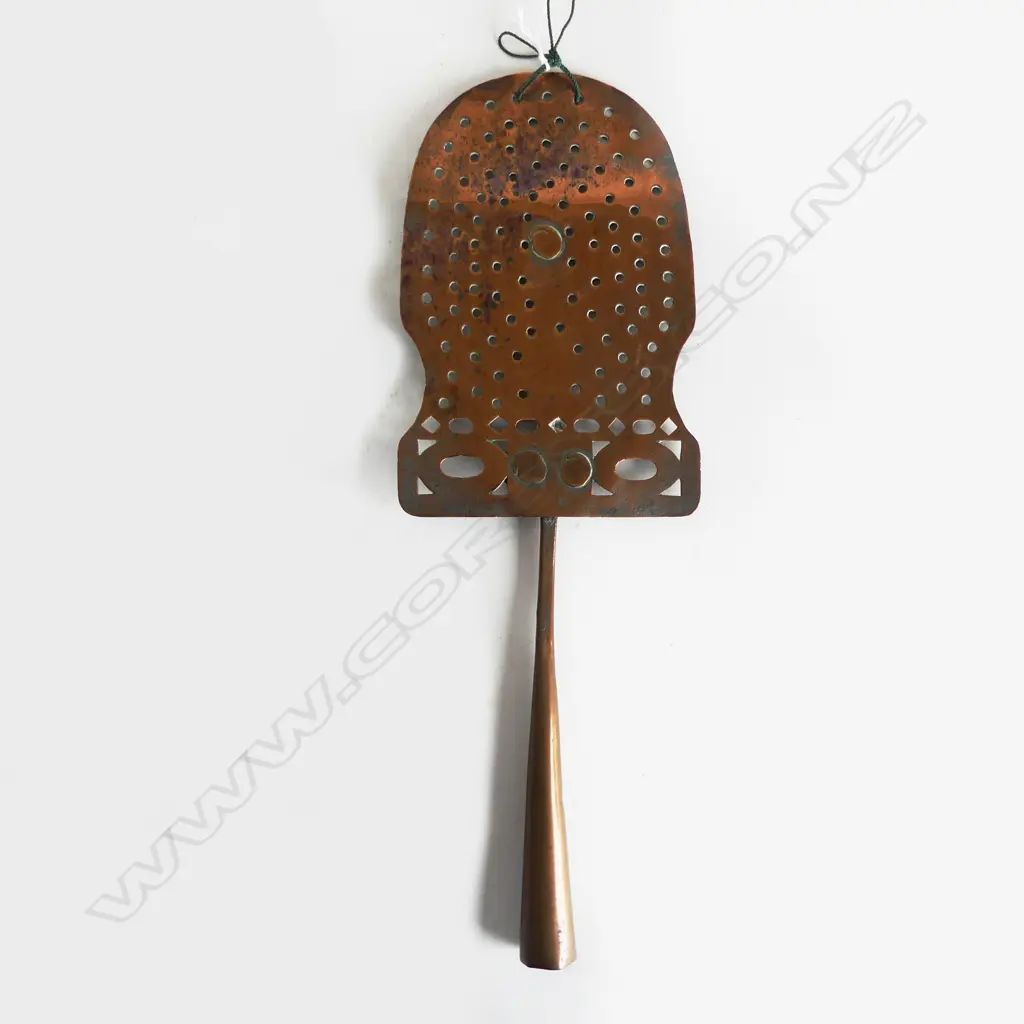 ANTIQUE COPPER OVEN SPATULAR L400MM Image 1++