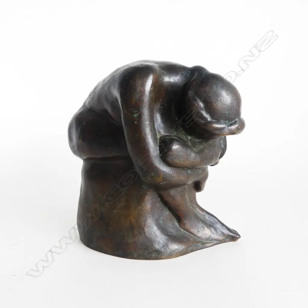 SIGNED BRONZE FIRGURE H.150mm Image 1++