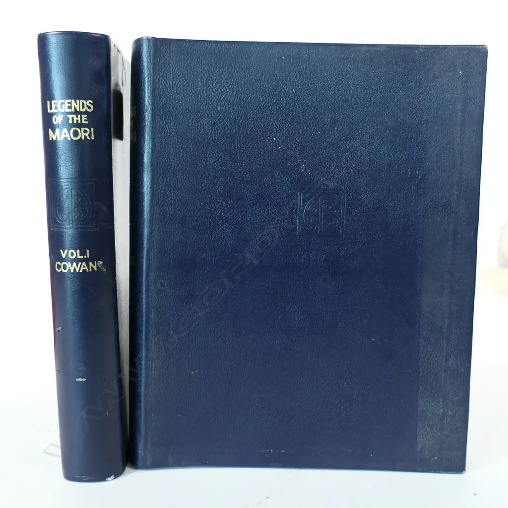 2 VOLS POMARE & COWAN ‘LEGENDS OF THE MAORI' 1930-1934 Number 96/100 Image 1++