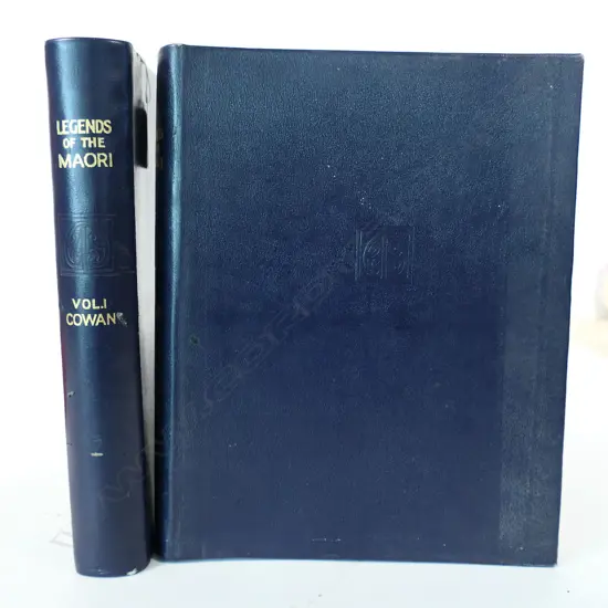 2 VOLS POMARE & COWAN ‘LEGENDS OF THE MAORI' 1930-1934 Number 96/100
