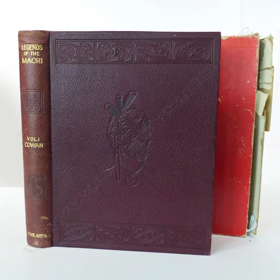 POMARE & COWAN ‘LEGENDS OF THE MAORI' - VOL.1 - DELUXE 1ST EDITION -1930 - SIGNED & NUMBERED 96/100