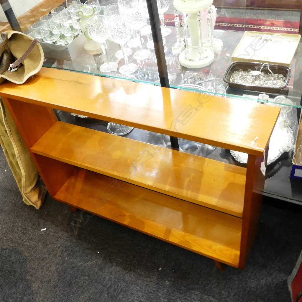 2 TIER KAURI BOOK SHELF 950x180x665mm Image 1++