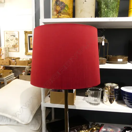 WOOD & METAL STANDARD LAMP H.1570mm