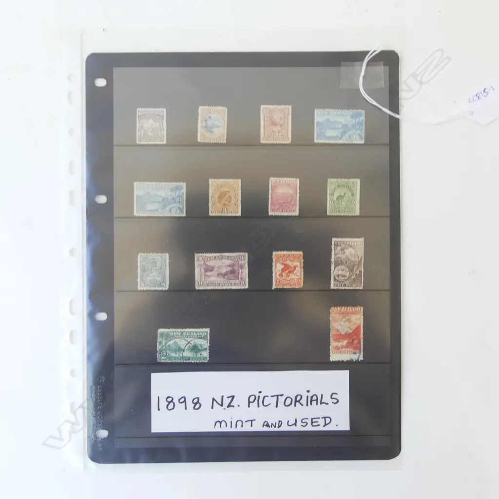 14 1898 NZ PICTORIALS FOLDER  Image 1++