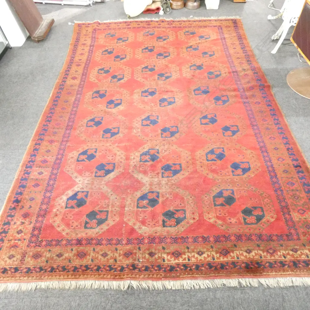 HAND KNOTTED ALL WOOL RUG 3000x2000mm Image 1++