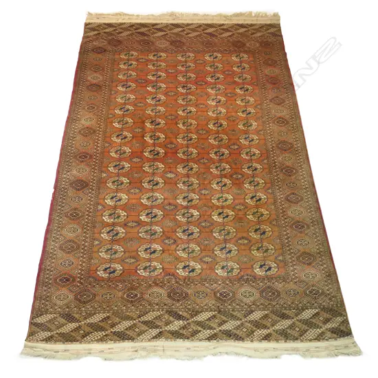 A semi antique tekke Bokhara carpet,