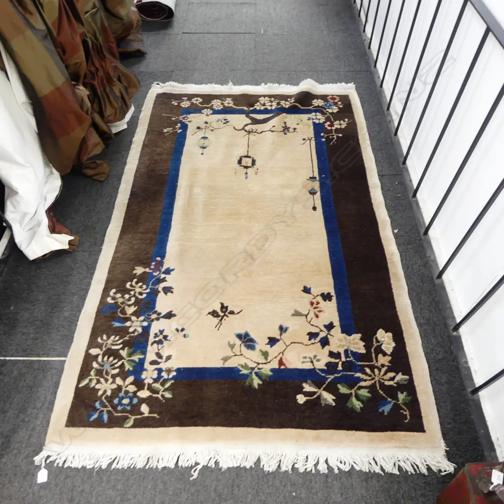 HAND KNOTTED WOOL PILE RUG 2100x1230mm Image 1++