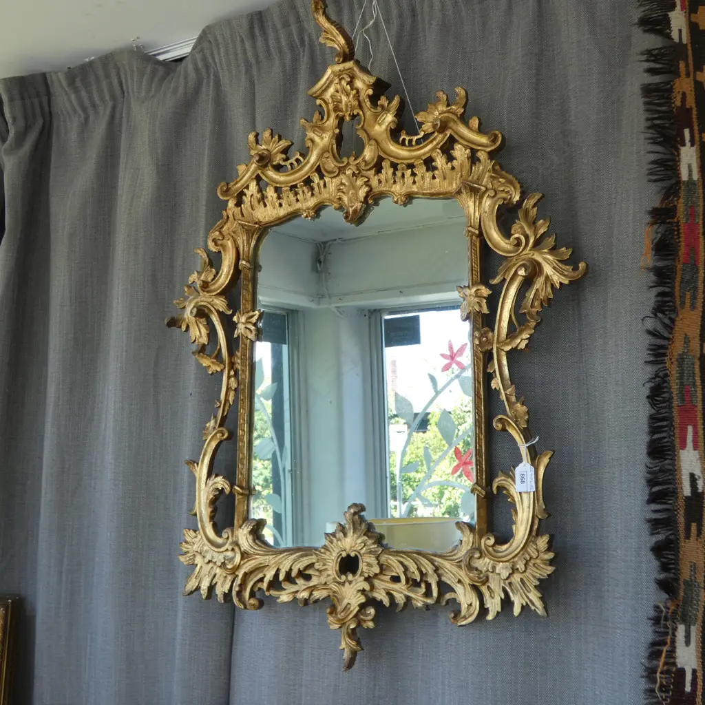 LG FRENCH LOUIS XV STYLE ROCOCO MIRROR H.920mm FAULTS Image 1++