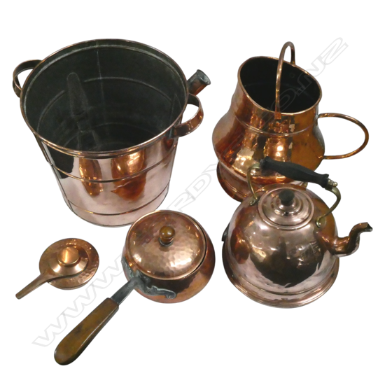 ELECTRIC COPPER KETTLE, SWITZERLAND COPPER FONDUE POT, COOPER JUG AND BUCKET