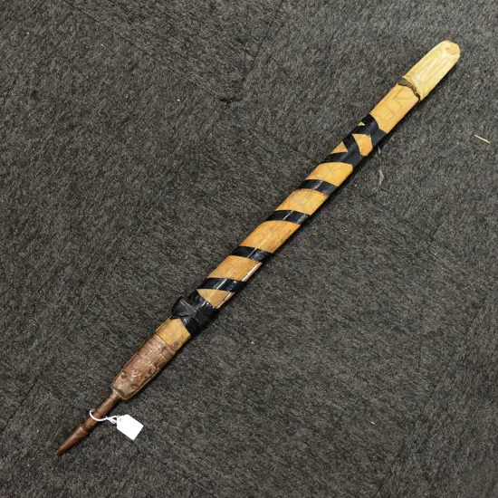 NORTH AFRICAN WOODEN SHEATHED SWORD  L870MM
