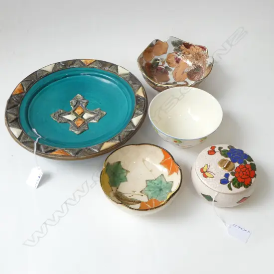 5 PCES ASST POTTERY