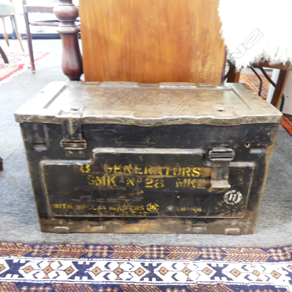 MK1 1952 METAL ARMY BOX L550MM Image 1++