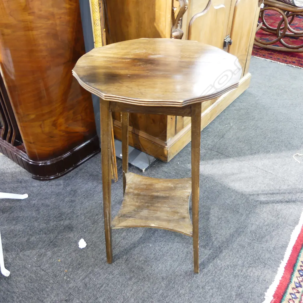 WOODEN SIDE TABLE H.710mm Image 1++