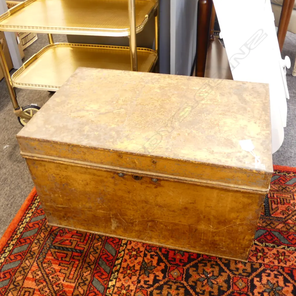 OLD METAL LOCK BOX 540x345x315mm Image 1++