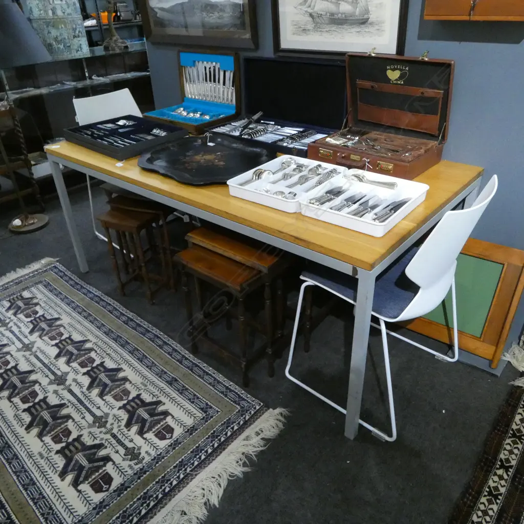 MODERN DINING TABLE 1800x910x735mm Image 1++
