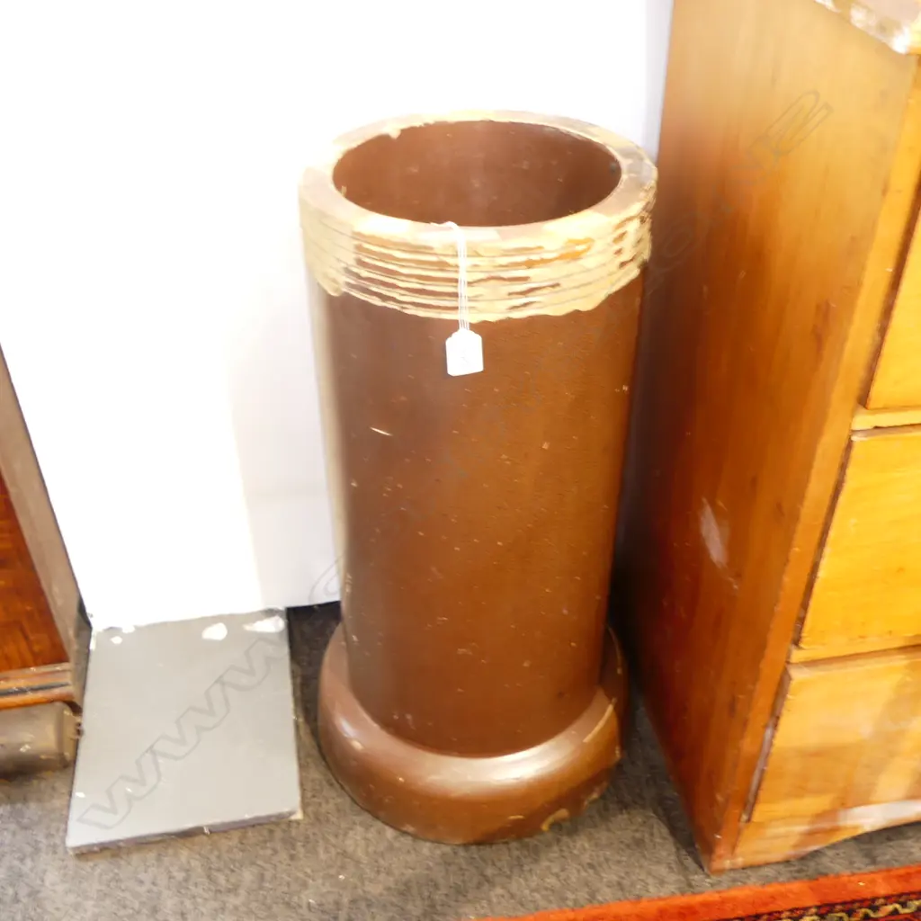 SALT GLAZED PIPE H.660mm CRUM NEW LYNN Image 1++