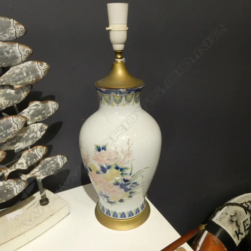 PORCELAIN CHINA LAMP BASE H.480mm Image 1++