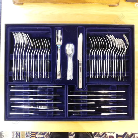 BOXED STANLEY RODGERS  S/STEEL CUTLERY SERVICE 
