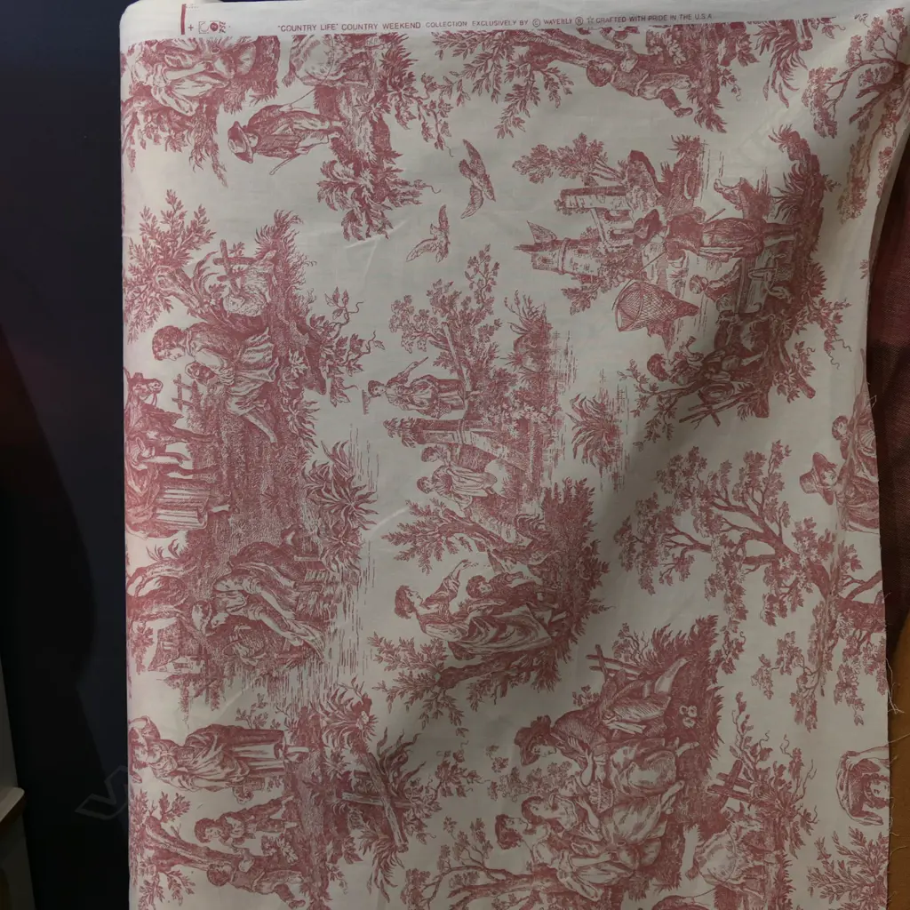 FABRIC BOLT; COUNTRY LIFE BY WAVERLY, COTTON Image 1++