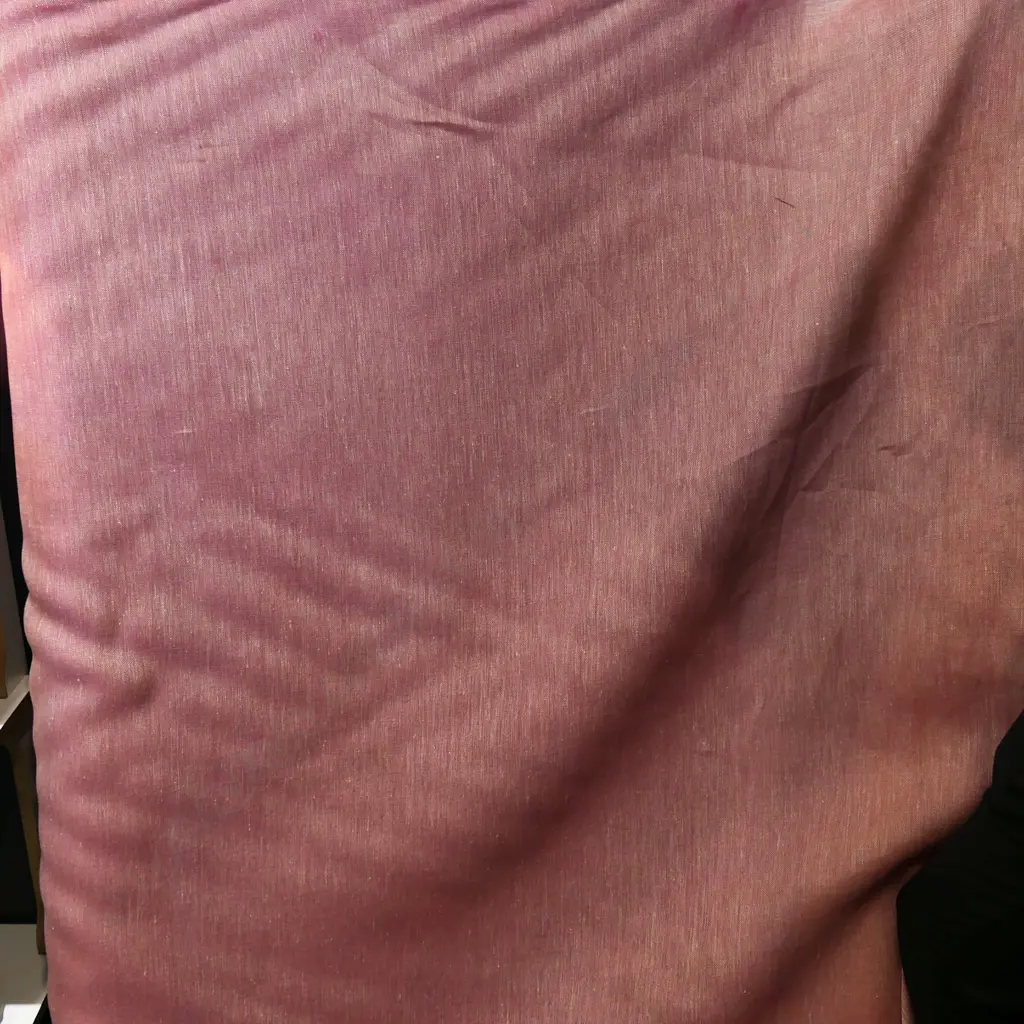 FABRIC BOLT; OLD ROSE LINEN, DRAPERY Image 1++