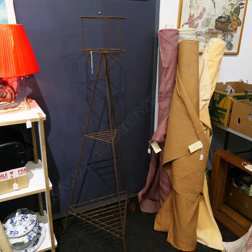 VINTAGE IRON STAND H.1445mm Image 1++