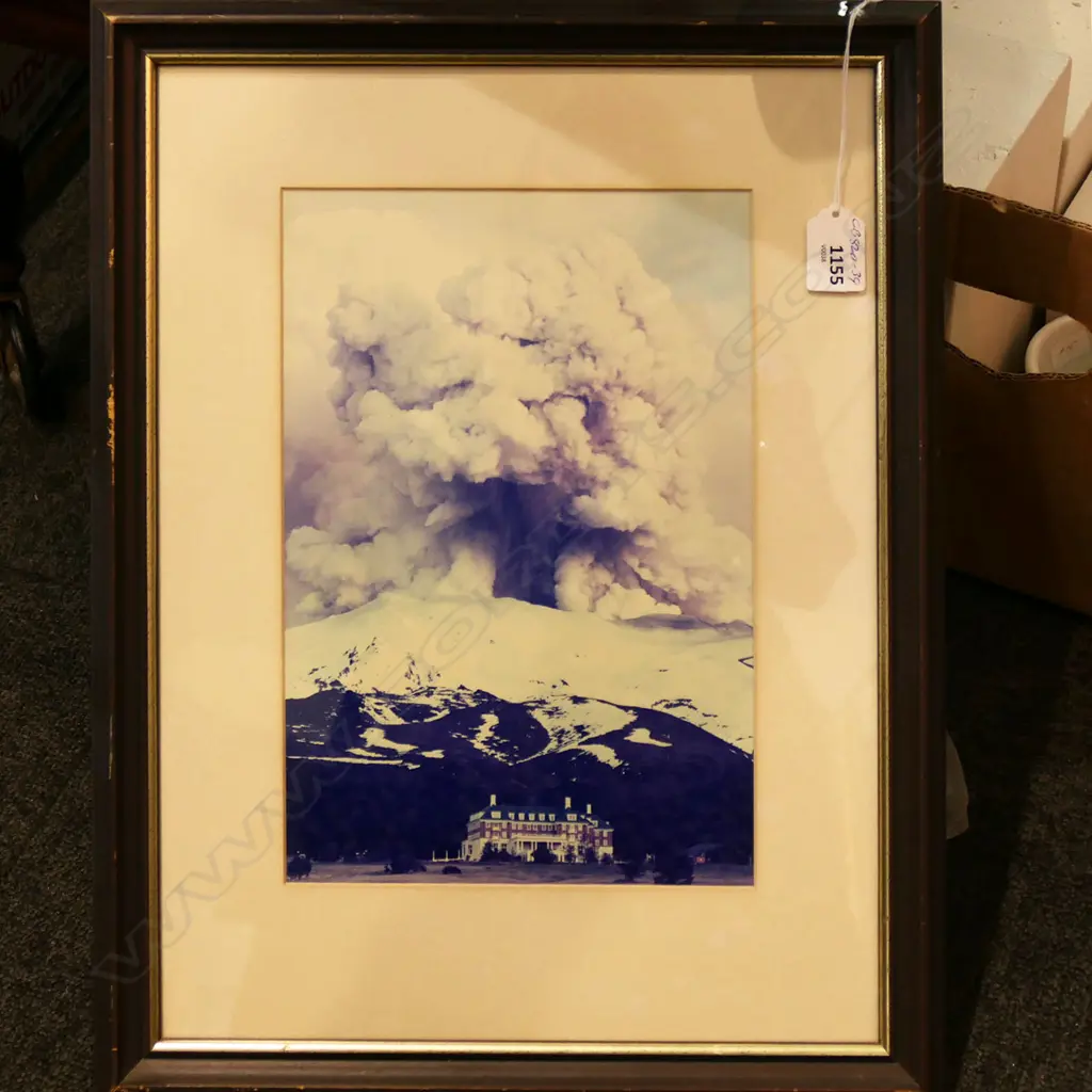 PHOTO RUAPEHU ERUPTION  290X450MM +/- Image 1++