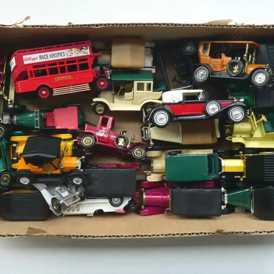 ASST MODEL CARS; MATCHBOX, MODELS OF YESTERYEAR