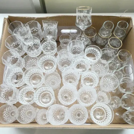 ASST CRYSTAL & GLASSWARE 