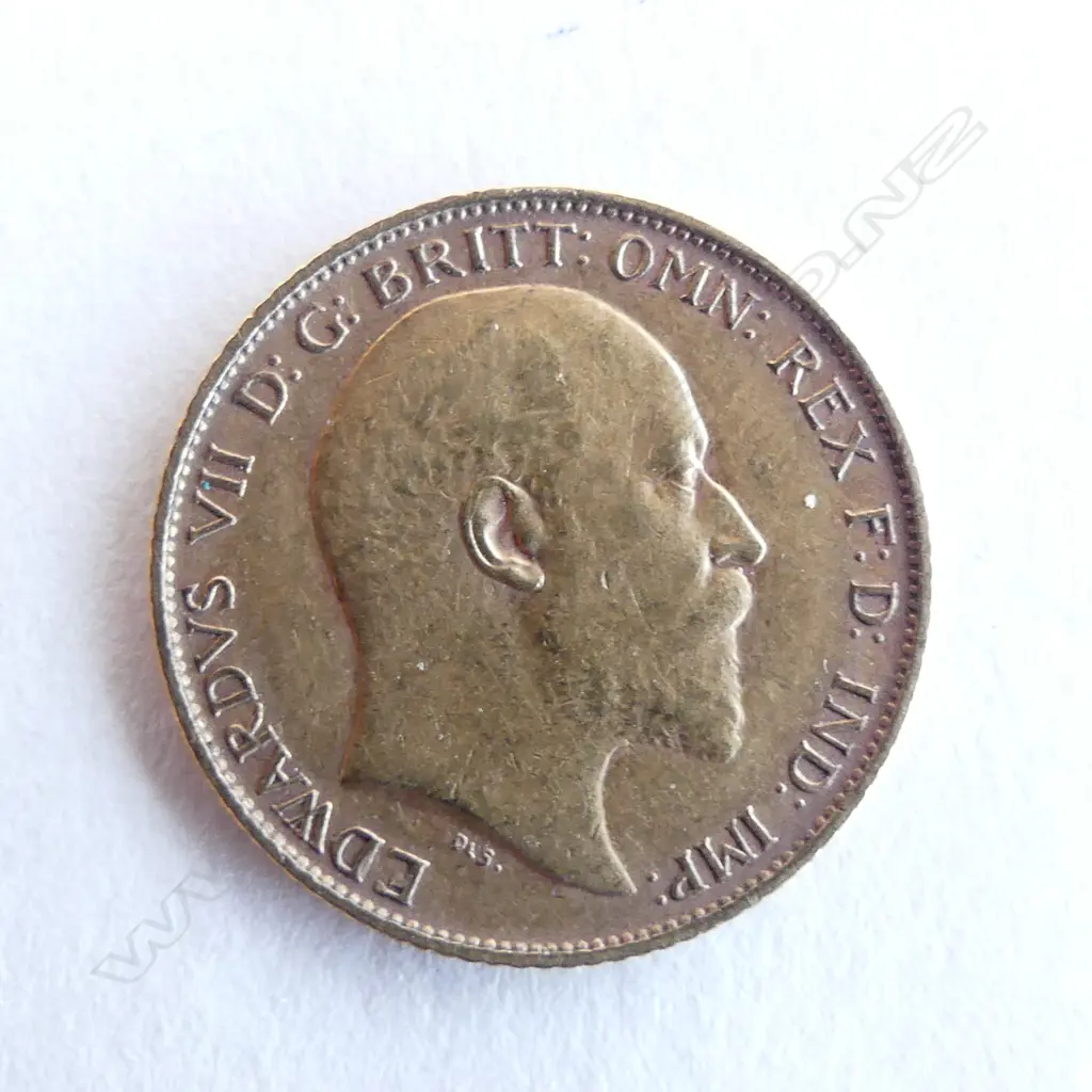 1903 SYDNEY MINT GOLD HALF SOVEREIGN Image 1++