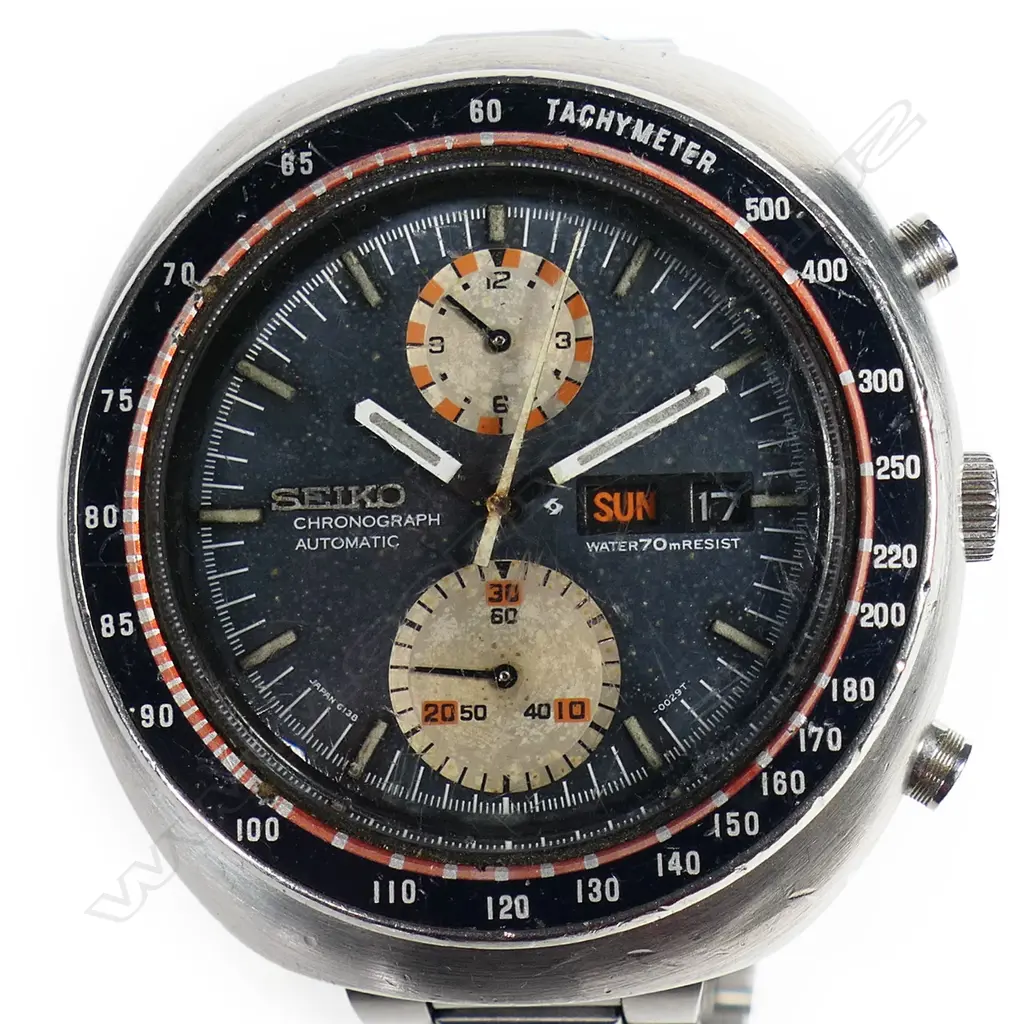 Vintage 1972 Seiko 'UFO' gent's chronograph wristwatch, Image 1++