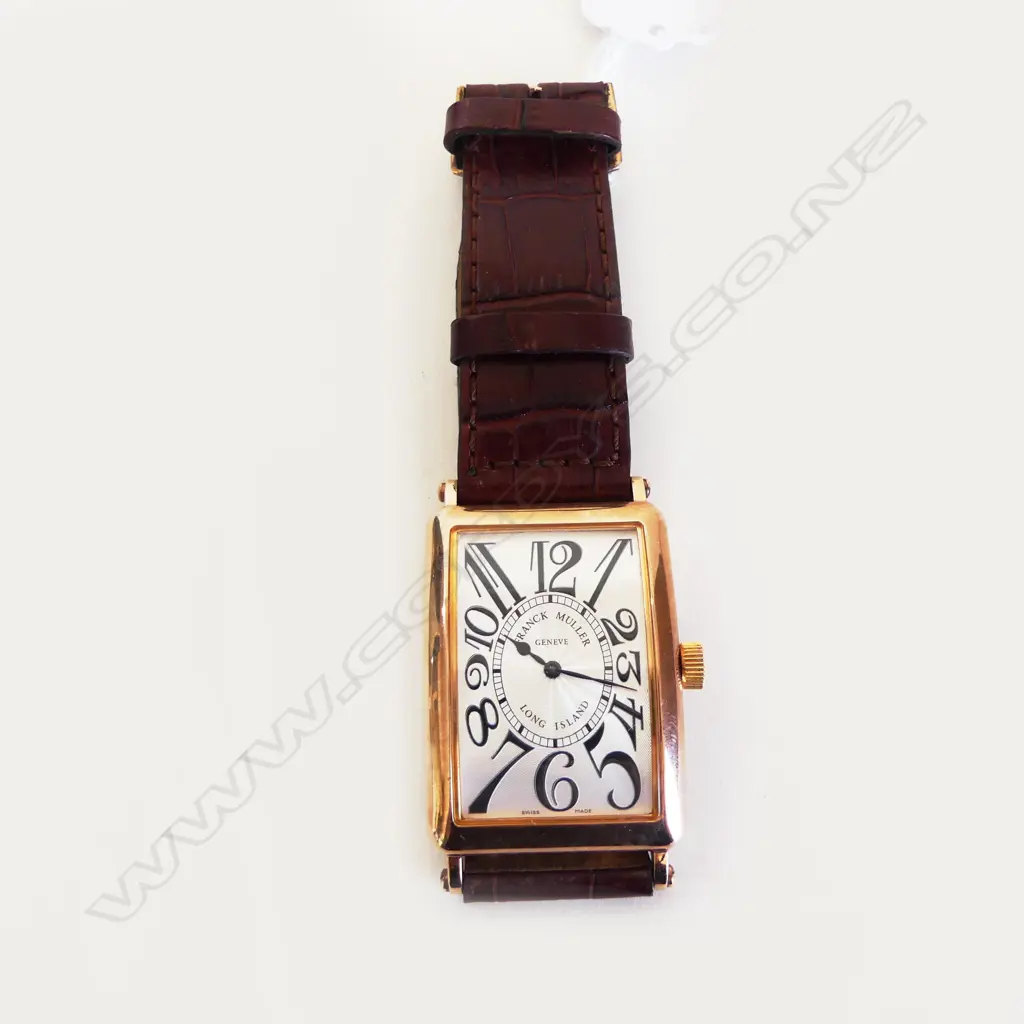 COPY FRANK MULLER ROSE GOLD plated WRISTWATCH Image 1++