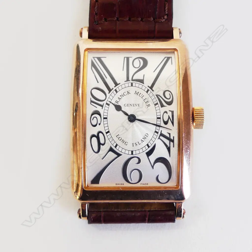 COPY FRANK MULLER ROSE GOLD plated WRISTWATCH Image 1++