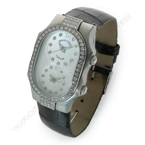 A Philip Stein Teslar ladies wristwatch,