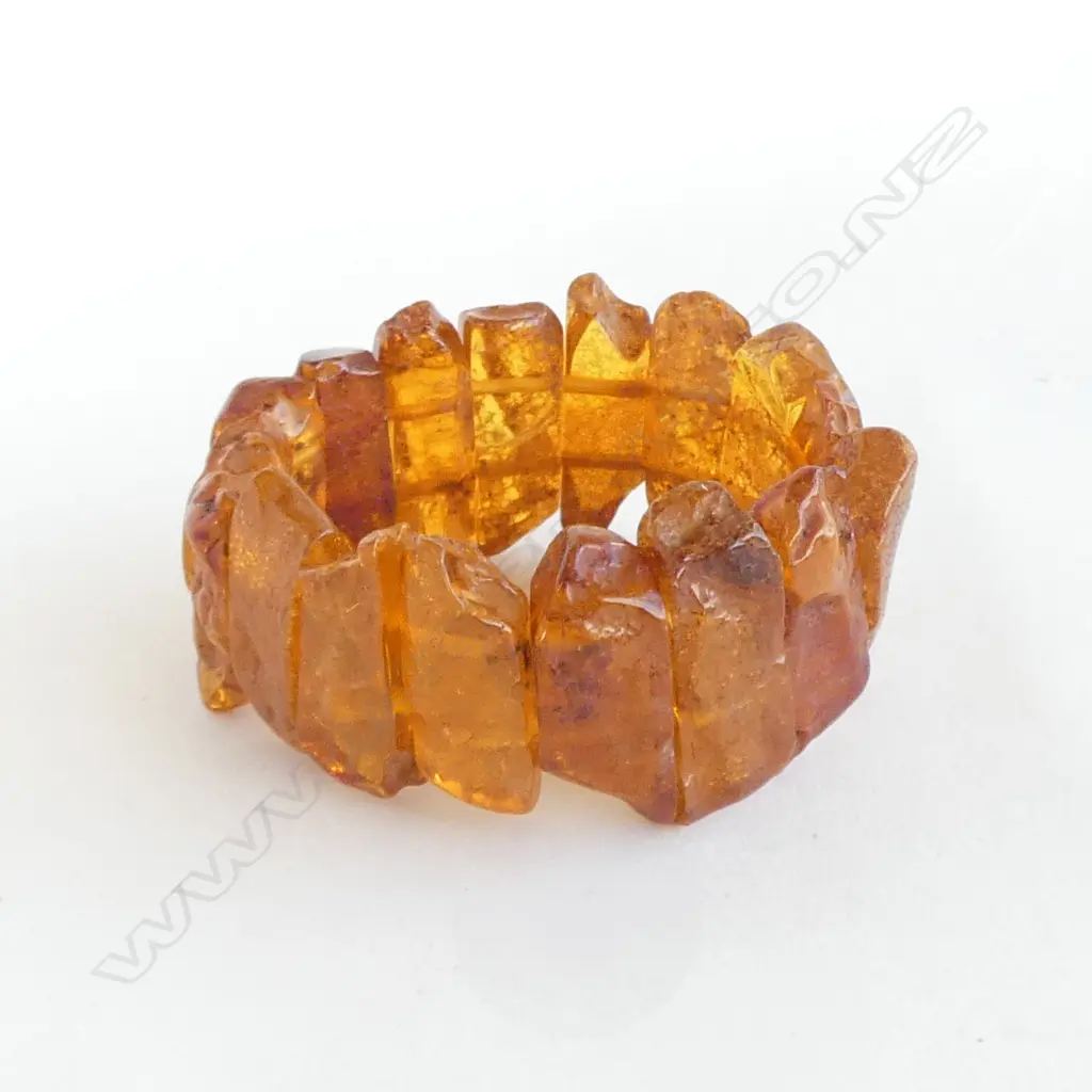 BALTIC AMBER BRACELET w CERT. Image 1++