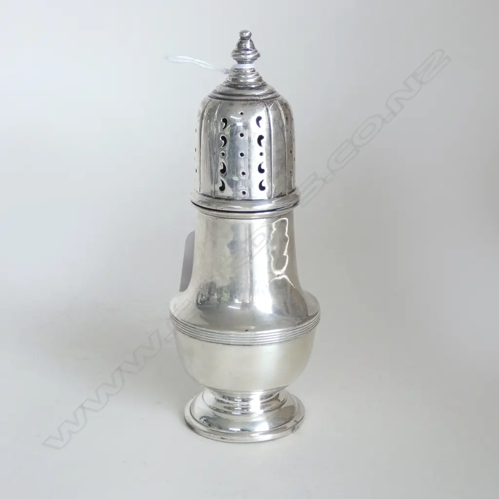 STG SILVER SUGAR CASTER, BIRMINGHAM, 123gms, H.155mm Image 1++
