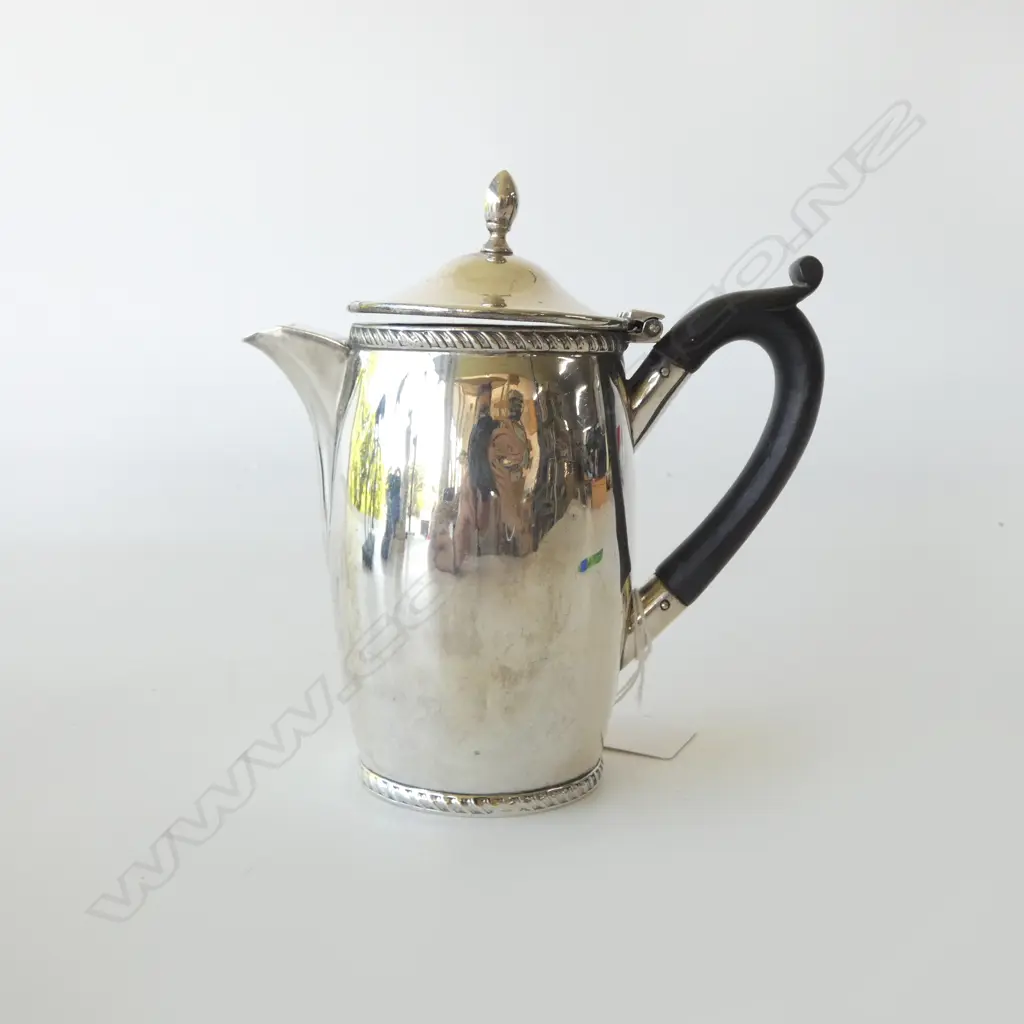 STG SILVER HOT WATER POT, LONDON 1915 239gms Image 1++