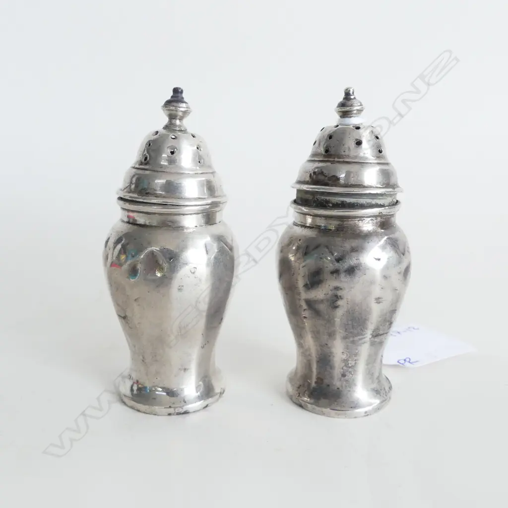 PR STG SILVER SALTS, MAPPIN & WEBB, BIRMINGHAM 1933, 47gms FAULTS Image 1++