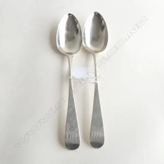 GEORGE III PR STG SILVER TABLE SPOON, FULLER WHITE, LONDON 1787, 118gms