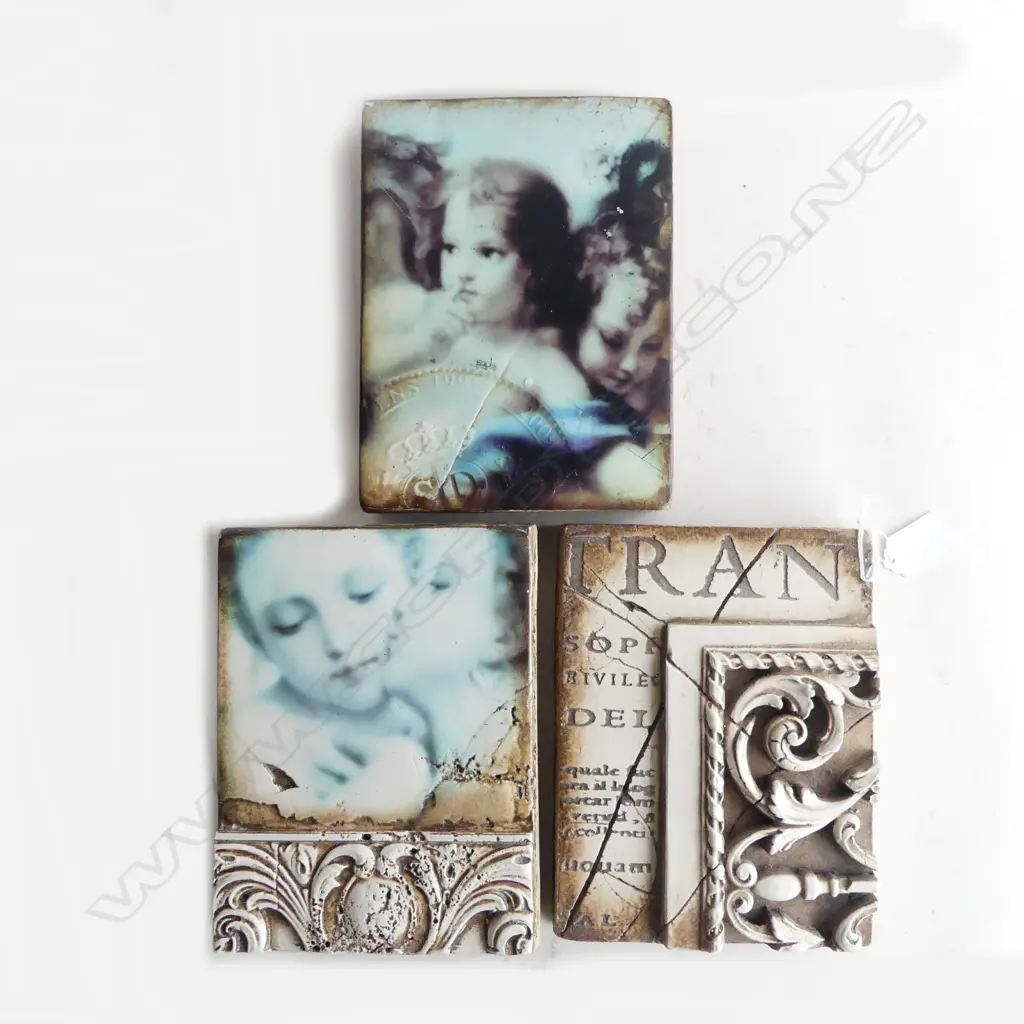 3 SID DICKENS MEMORY TILES 205x115mm Image 1++