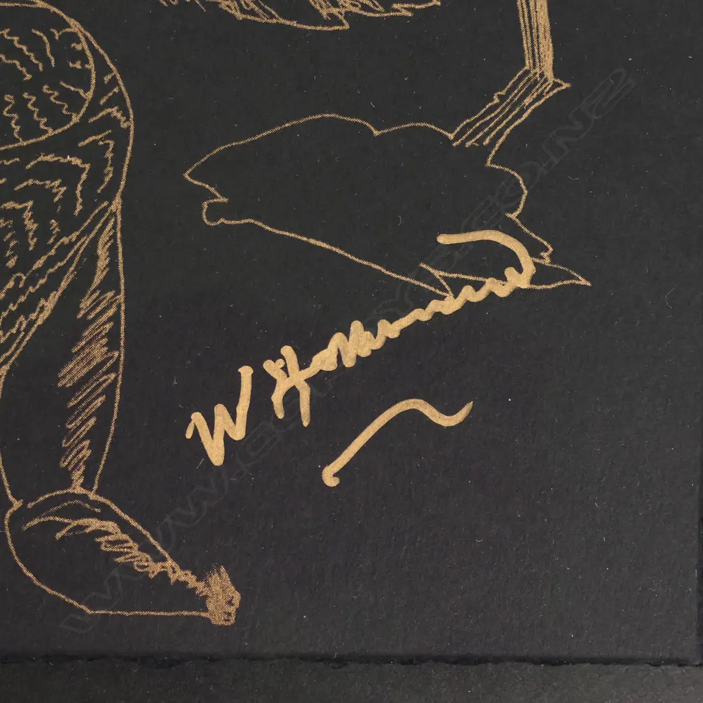 BILL HAMMOND, UNTITLED, SCREENPRINT ON PAPER, SIGNED, 7/50, 290 x 210mm Image 1++