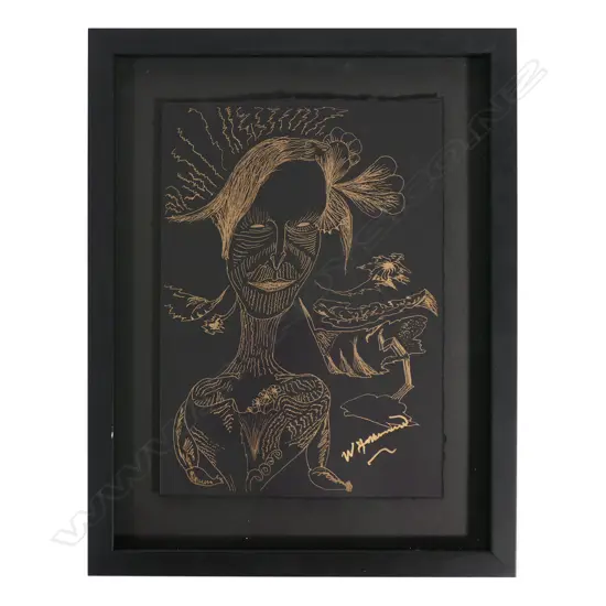 BILL HAMMOND, UNTITLED, SCREENPRINT ON PAPER, SIGNED, 7/50, 290 x 210mm