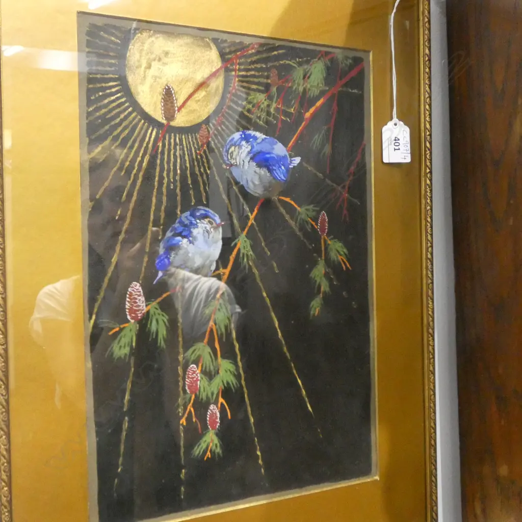 HARRY ROUNTREE (NZ 1878-1951) 360x255mm - UNSIGNED w. NOTE OF ATTRIBUTION VERSO Image 1++