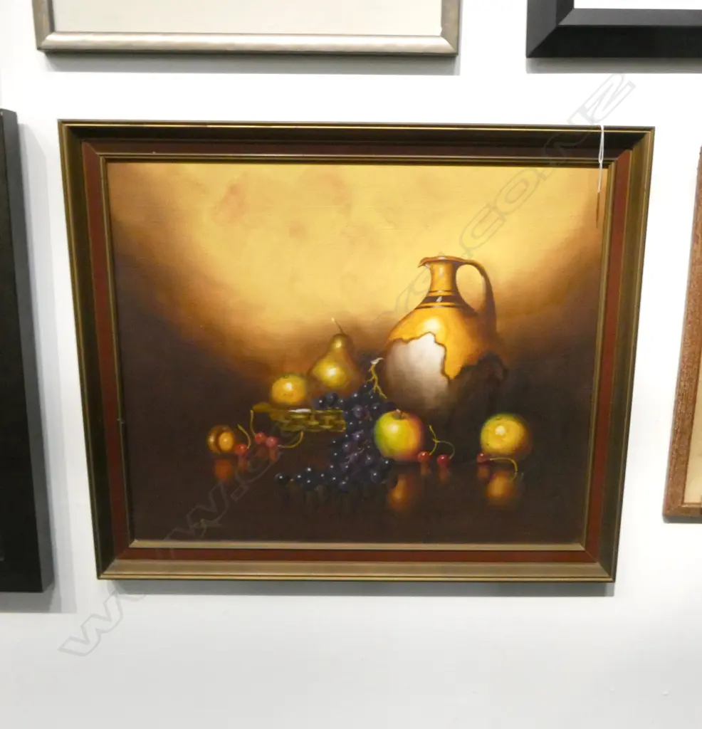 OIL ON BOARD STILL LIFE by SANDLER 670 x 570mm includes framw Image 1++