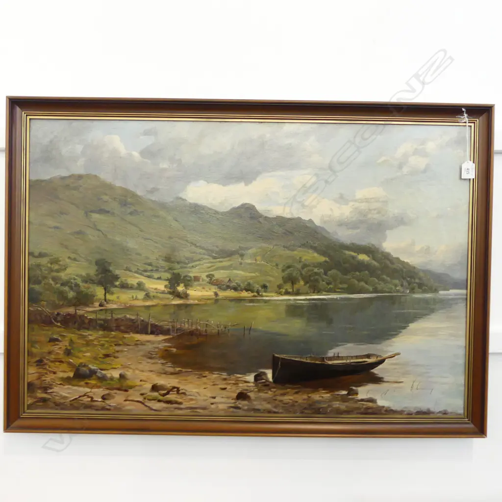 ARTIST UNKNOWN, LOCH LOMOND, OIL ON CANVAS, 600x900m Image 1++