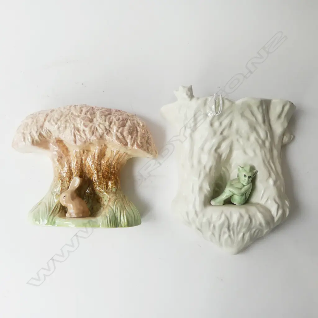 2 SYLVAC FLAT BACK VASES H.210mm Image 1++