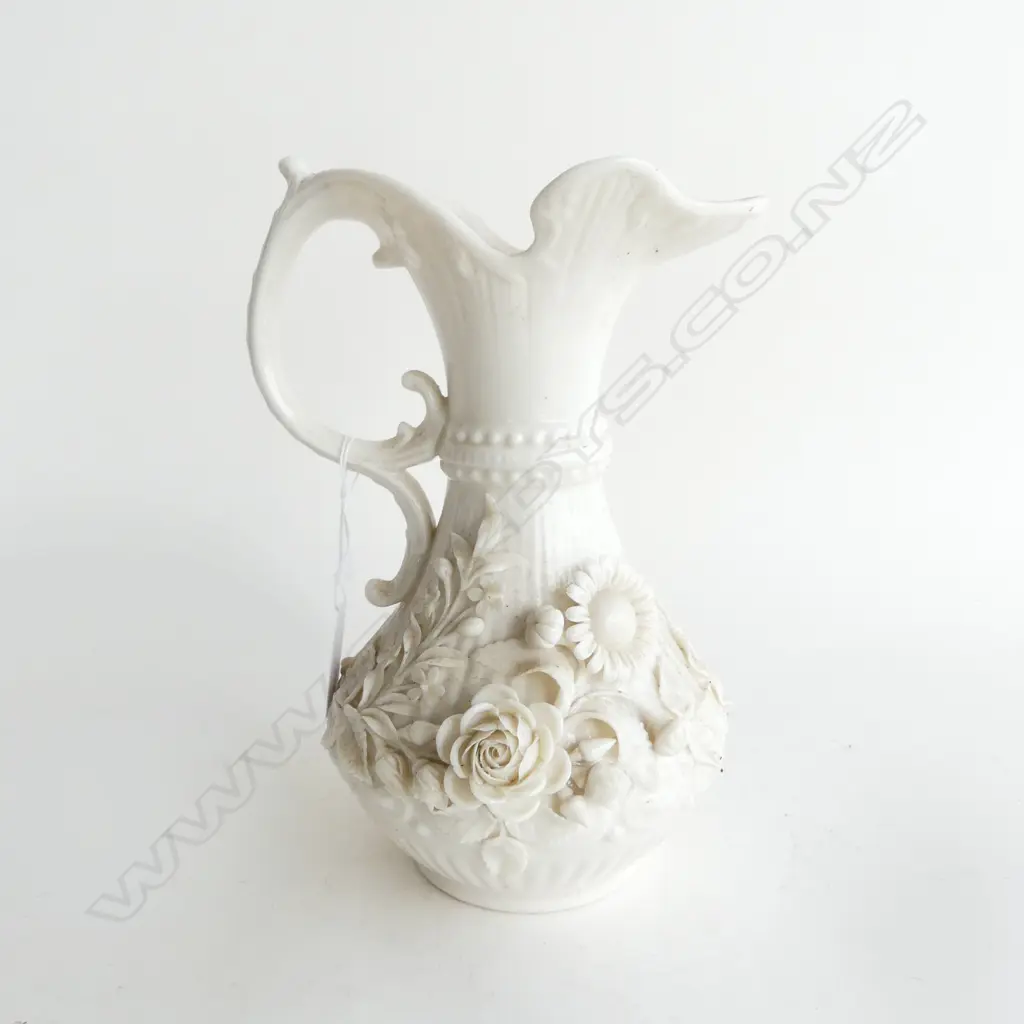 BELLEEK JUG, GREEN LABEL H.230mm Image 1++