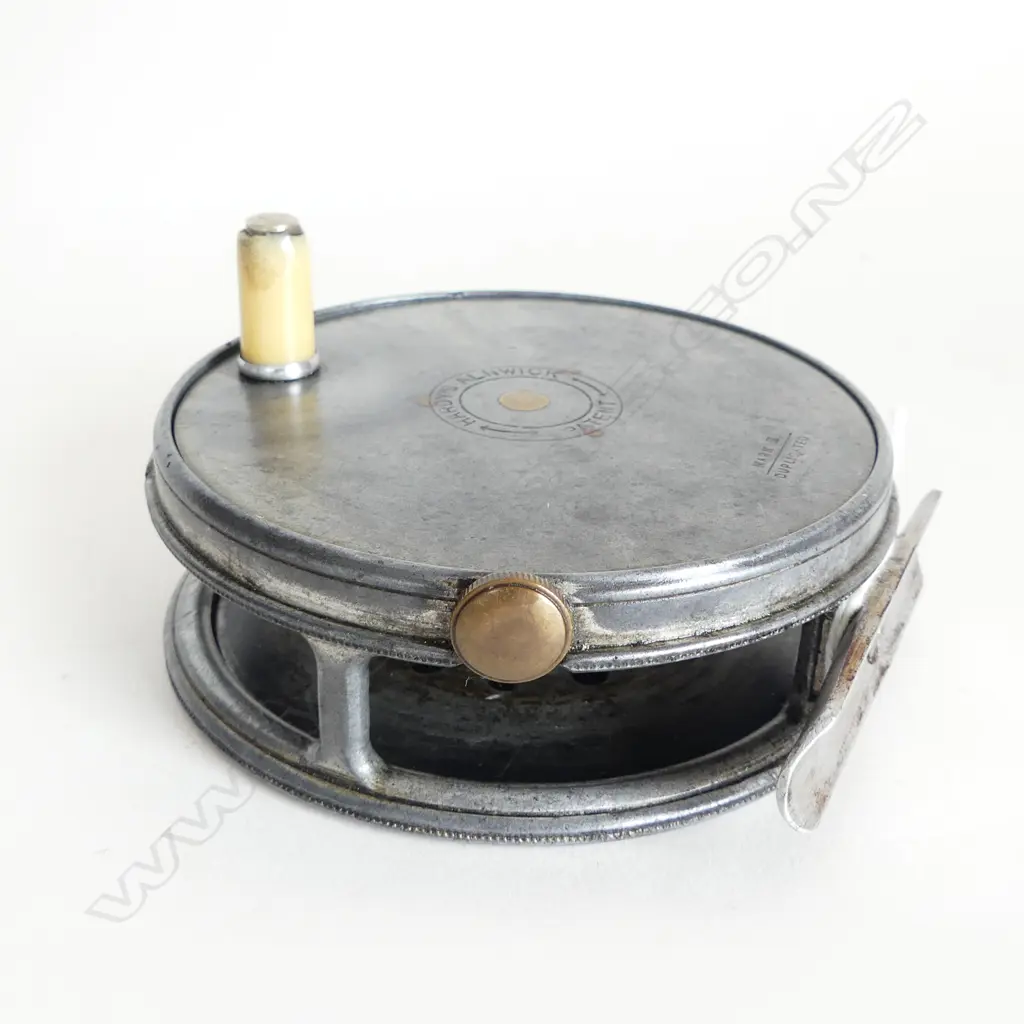 VINTAGE HARDY ALMWICK MK2 FLY FISHING REEL DIA80MM Image 1++
