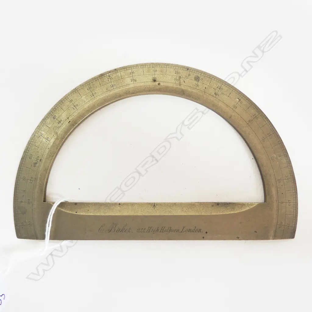 GEO NAVIGATORS SET SQUARE BY C BAKER HOLEBOURNE LONDON  L150MM Image 1++