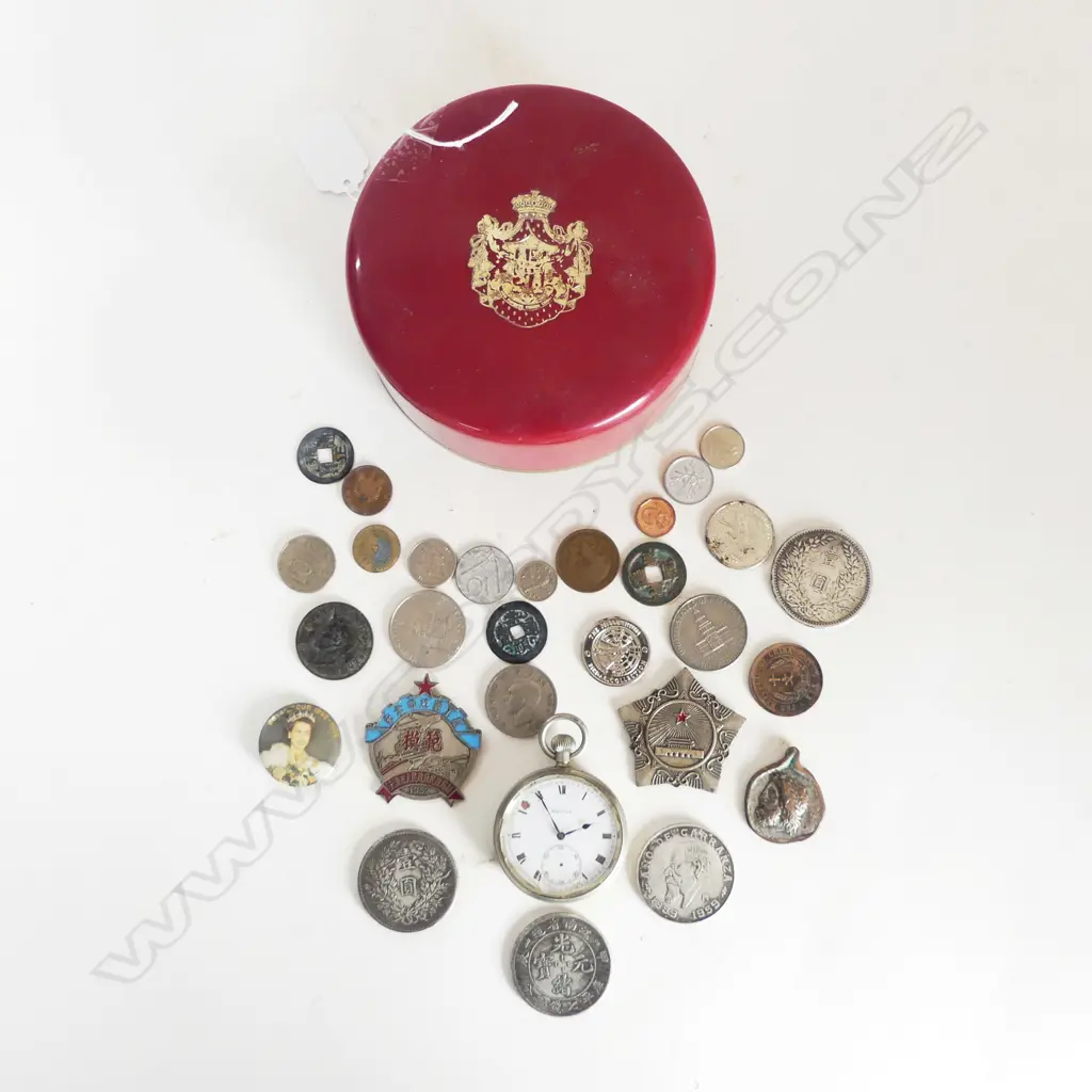 ASST. COINS, POCKETWATCH AF ETC Image 1++